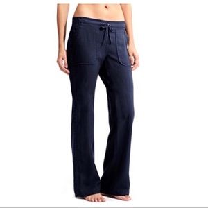 Athleta Linen Drawstring Pants